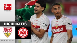 Stuttgart On CL-Course! | VfB Stuttgart — Eintracht Frankfurt 3-0 | Highlights | Matchday 29 — BULI