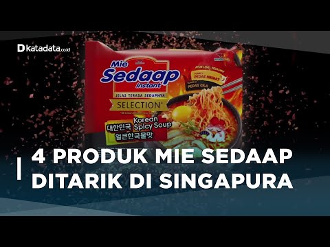 Terdeteksi Ada Pestisida, 4 Produk Mie Sedaap Ditarik dari Pasar Singapura | Katadata Indonesia
