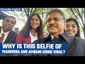 Anand Mahindra and Mukesh Ambani click a selfie with Sunita Williams, post goes viral
