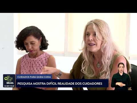 Pesquisa mostra difícil realidade dos cuidadores