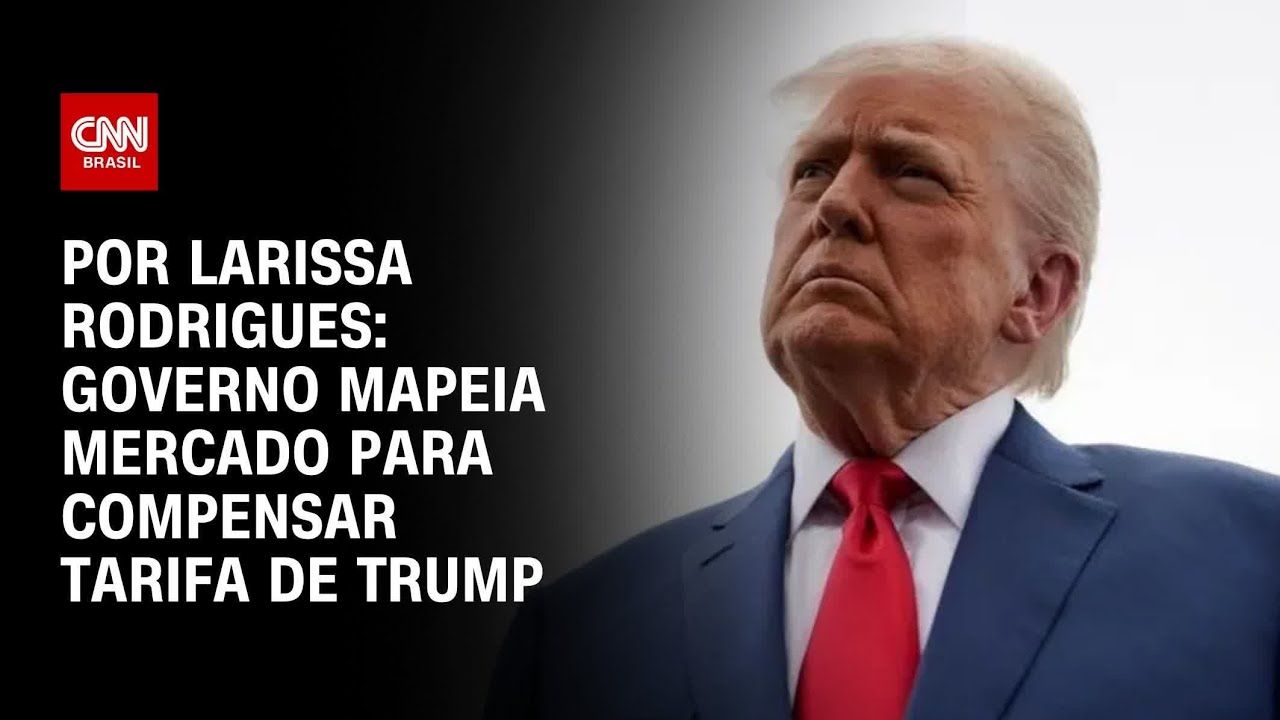 Análise Governo mapeia mercado para compensar tarifa de Trump | LIVE CNN