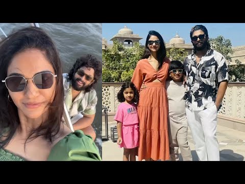 Allu Arjun, wife Sneha Reddy's vacation moments