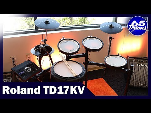 video Roland V-Drums TD-17KV, Electronic Drum Set