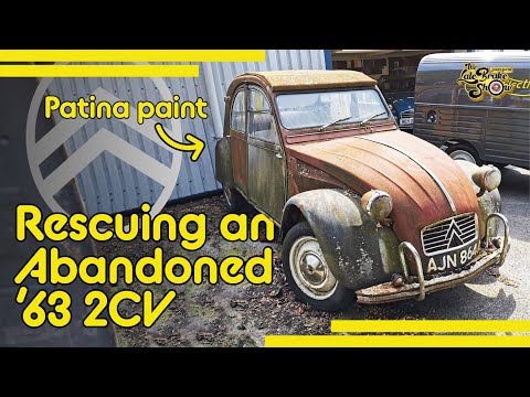 Abandoned 1963 Citroen 2CV RESCUE // Project Patina part 1