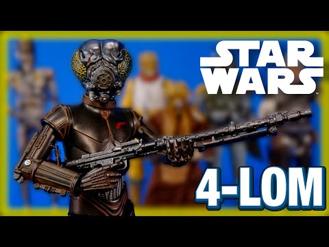Star Wars Empire Strikes Back 4-LOM MAFEX Medicom Bounty Hunter Action Figure Review