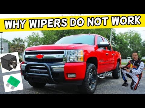 CHEVROLET SILVERADO WHY WINDSHIELD WIPERS DO NOT WORK 2006 2007 2008 2009 2010 2011 2012 2013