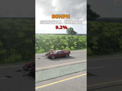 💥Realistic Simulation at Different Speeds in BeamNGdrive