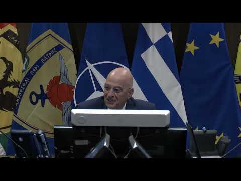 Συνάντηση του Υπουργού Εθνικής Άμυνας Ν. Δένδια με τον Υφυπουργό Εθνικής Οικονομίας, Θ. Πετραλιά