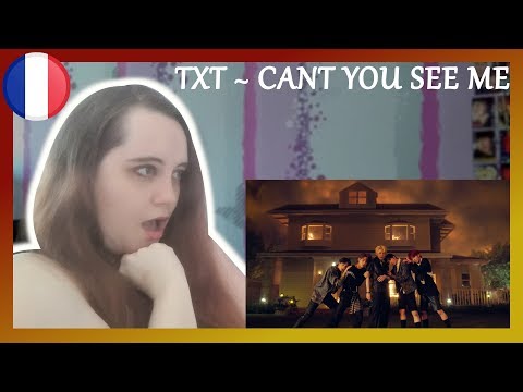 Vidéo TXT ~ CAN'T YOU SEE ME | PREMIÈRE RÉACTION AU GROUPE ! | RÉACTION FR                                                                                                                                                                                        