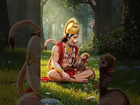Tum Sath Ho Jo Mere Kis Cheez Ki Kami Hai #hanuman #ai #shorts #viral
