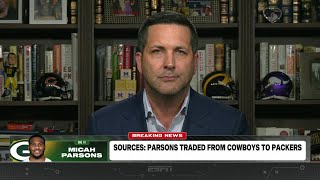 Adam Schefter breaks down the Cowboys trading Micah Parsons to the Packers | NFL on ESPN