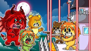 最強のセキュリティーハウスを襲ってくるモンスターから武器を使って守ってみた！【 ロブロックス Roblox 】