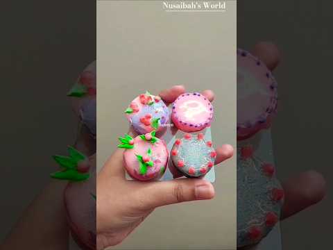 DIY cakes🍰|Nusaibah's World|#cute #creativeclayideas #clayart #claycraft #claycake #cake #shorts