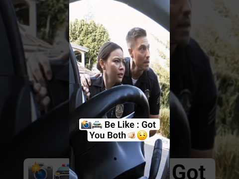 CAR CAM 📸🚔BE LIKE 🗣 : I GOT YOU BOTH🤣😎HAND WOYY HAND🗣GET YOUR HANDS AWAY😏 #therookie #chenford