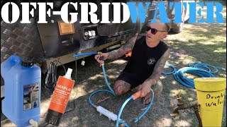 4 things you must know about WATER FOR OFF-GRID CAMPING, CARAVAN AND RV! DreamTripAus - How To