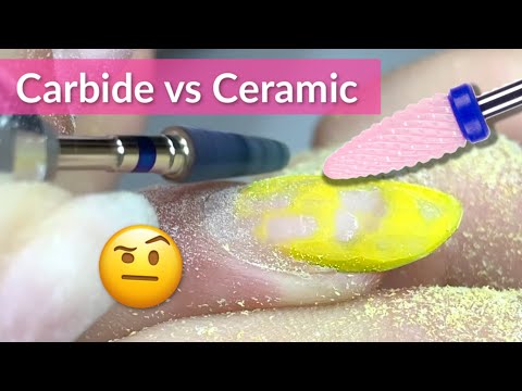Ceramic and Carbide drill Bits for Gel Nails Removal