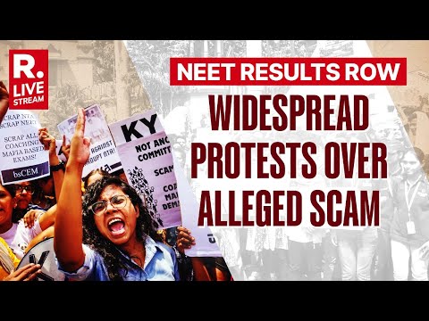 NEET Aspirants Protest Outside Jantar Mantar, Demand Re-Examination | Republic TV LIVE