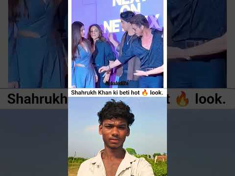 Shahrukh 💯Khan apni beti ke Sath Kya Karta Hai #bollywood #sholaymovie #kingkhan #explore #trending