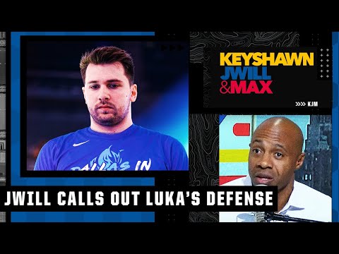 JWill questions Luka Doncic's lack of defensive effort in the Mavericks' Game 1 loss | KJM video clip