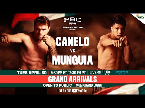 Canelo vs. Munguia grand arrivals | #canelomunguia