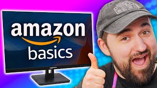The Amazon Basics Monitor doesn't suck!