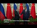 Russia and China reaffirm their close ties | AP Top Stories  - 00:59 min - News - Video