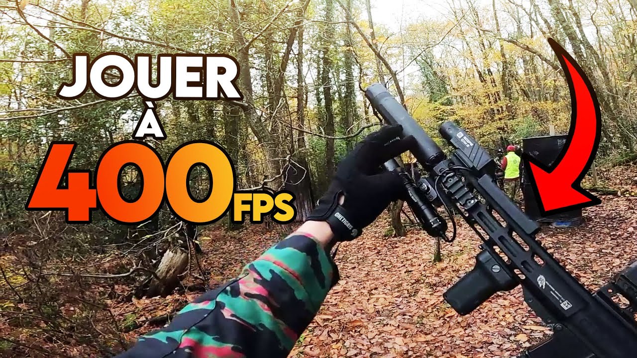 AIRSOFT FRANCE 🇫🇷 : Jouer à 400 FPS (Max2Joules)