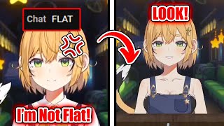 Dooby Takes Off Her Shirt After Being Called Flat…