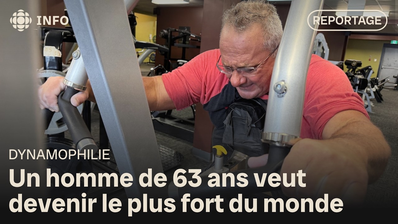 Après une crise cardiaque, un sexagénaire veut devenir l’homme le plus fort du monde