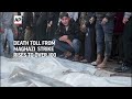 Aftermath of Israeli strike on Gaza refugee camp as death toll rises to 106  - 01:27 min - News - Video
