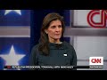 Tapper presses Nikki Haley on ‘racist country’ comment  - 03:37 min - News - Video