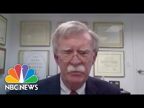 Bolton Will ‘Write In Somebody’ Rather Than Vote For Biden Or Trump In 2020 Election | NBC News