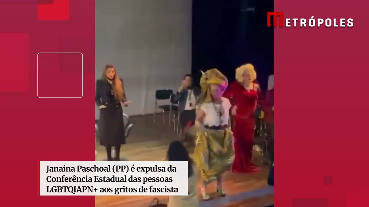 Janaina Paschoal PP é expulsa da Conferência Estadual das pessoas LGBTQIA+