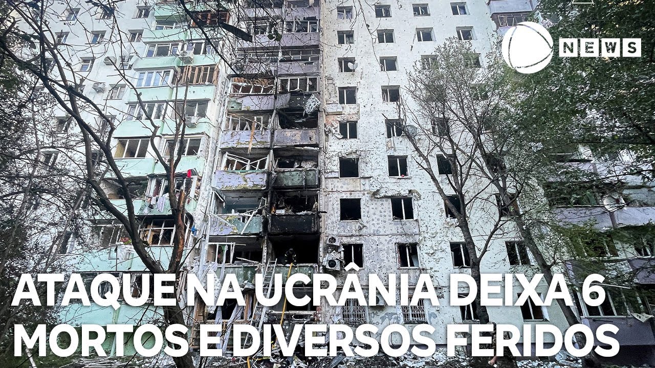 Ataque na Ucrânia deixa seis mortos e diversos feridos
