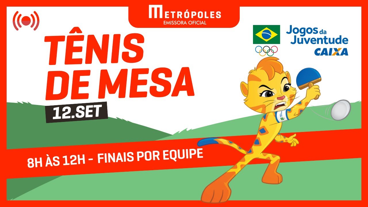 JOGOS DA JUVENTUDE 2025   TÊNIS DE MESA   120925