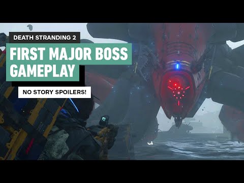 Death Stranding 2: First Major Boss Fight | PS5 Pro 4K 60FPS Gameplay