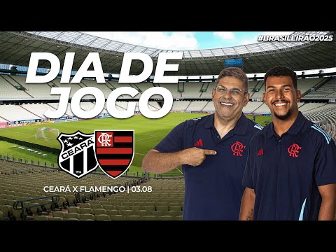 🔴 AO VIVO:   CEARÁ X FLAMENGO | PRÉ-JOGO + NARRAÇÃO | BRASILEIRÃO (03/08/25)