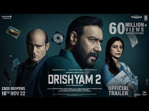 Drishyam 2 - Official trailer- Ajay Devgn, Akshaye Khanna, Tabu, Shriya Saran