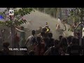 Police use water cannon to disperse protesters at anti-government rally in Tel Aviv  - 01:02 min - News - Video