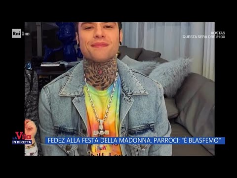 Fedez alla festa della Madonna, il concerto della discordia - La vita in diretta 12/09/2024