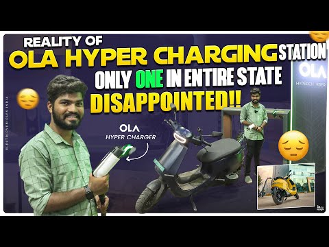 OLA Hyper Charging Station Reality | OLA Fast Chargers In India | Electric Vehicles India
