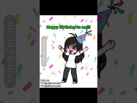 Hi, it’s my birthday (on May 6, Tuesday) . #edit #alightmotion #capcut #birthday #idk .