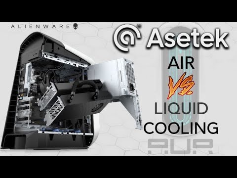 Asetek Liquid Cooling GPU Solution Vs. Air Cooling, Performance Benchmarking on Alienware Aurora R11