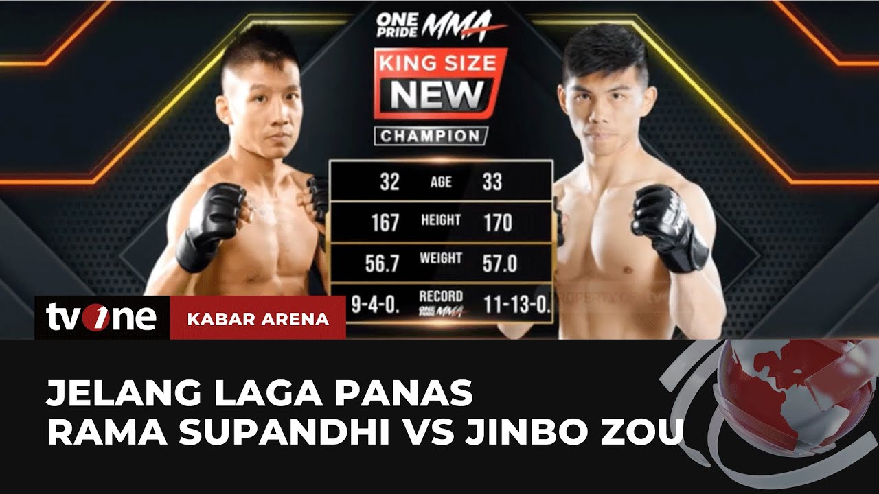 One Pride MMA: Rama Supandhi vs Jinbo Zou | Kabar Arena tvOne