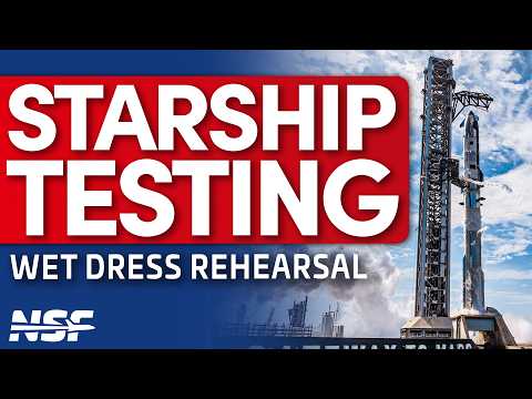 SpaceX Performs Preflight Wet Dress Rehearsal of First V3 Starship