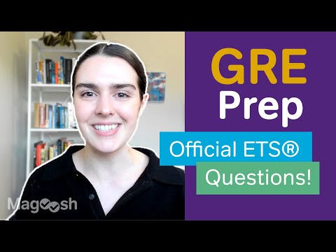 Magoosh GRE Expert, Erika Tyler John, introduces Magoosh Prep for the GRE with official GRE questions