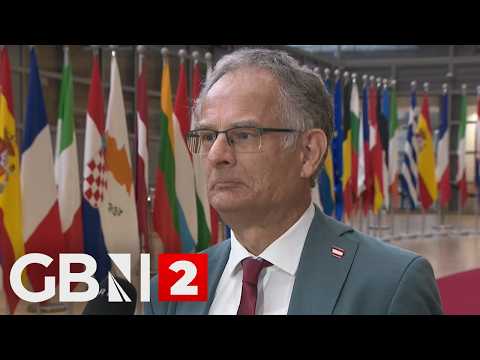 WATCH: EU finance ministers arrive for a meeting in Brussels amid surges in oil price