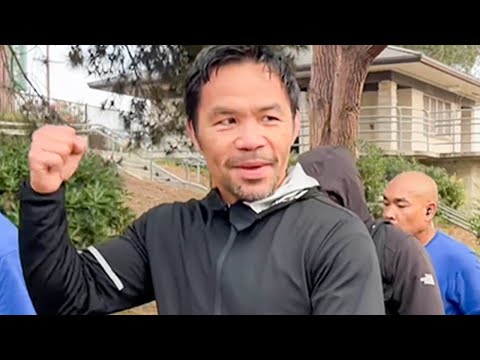 Manny Pacquiao PREDICTS Canelo BEATS Crawford & sends “VIVA MEXICO” message
