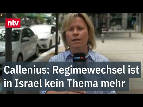 Callenius: Regimewechsel ist in Israel kein Thema mehr - Netanjahu bestätigt Waffenruhe