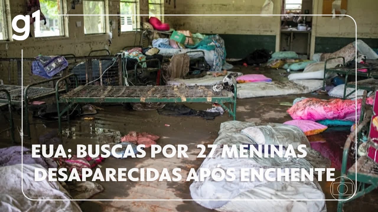 Enchentes no Texas deixam ao menos 51 mortos equipes buscam 27 meninas desaparecidas de acampamento